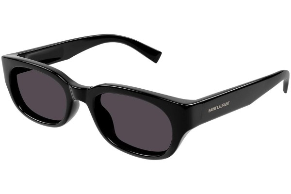 Okulary przeciwsłoneczne Saint Laurent SL642 001 Prostokątne Czarne