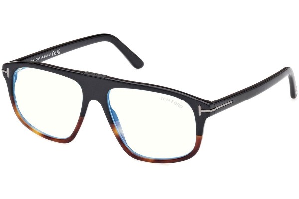 Okulary korekcyjne Tom Ford FT5901-B-N 056 Kwadratowe Havana