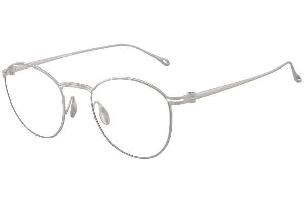 Okulary korekcyjne Giorgio Armani AR5136T 3346 Okrągłe Srebrne