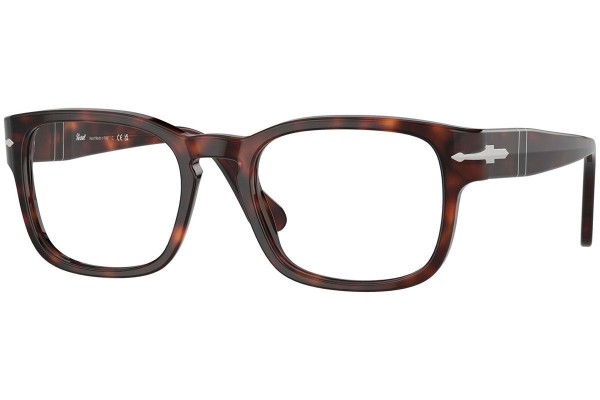 Okulary korekcyjne Persol PO3334V 24 Prostokątne Havana