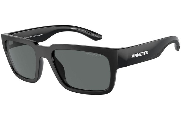 Okulary przeciwsłoneczne Arnette Samhty AN4326U 290081 Polarized Kwadratowe Czarne