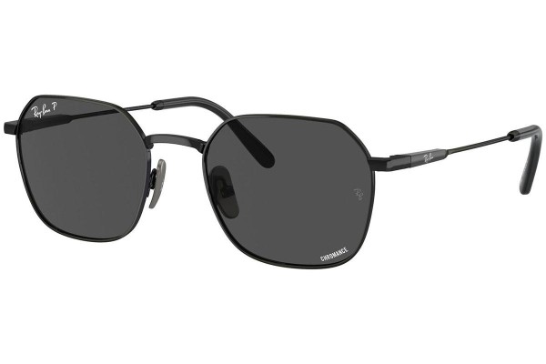 Okulary przeciwsłoneczne Ray-Ban Jim Titanium RB8094 9267K8 Polarized Nieregularny Czarne