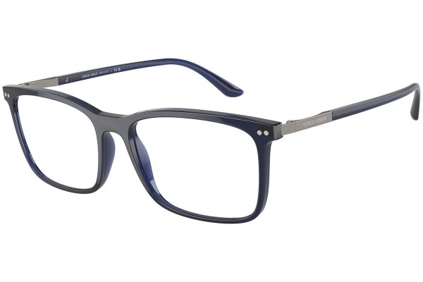 Okulary korekcyjne Giorgio Armani AR7122 6003 Kwadratowe Niebieskie