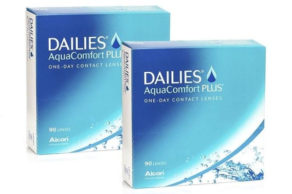 Dzienne Dailies AquaComfort Plus (180 soczewek)
