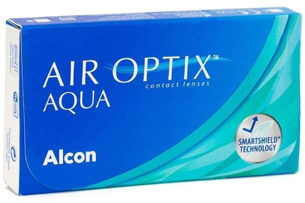 Miesięczne Air Optix Aqua (6 soczewek)