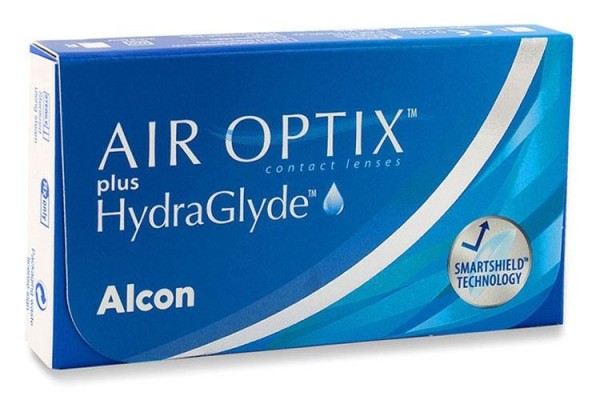 Miesięczne Air Optix plus HydraGlyde (3 soczewki)