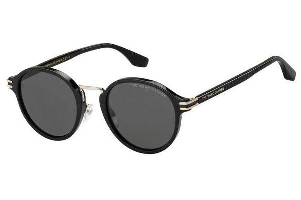 Okulary przeciwsłoneczne Marc Jacobs MARC533/S 2M2/IR Okrągłe Czarne