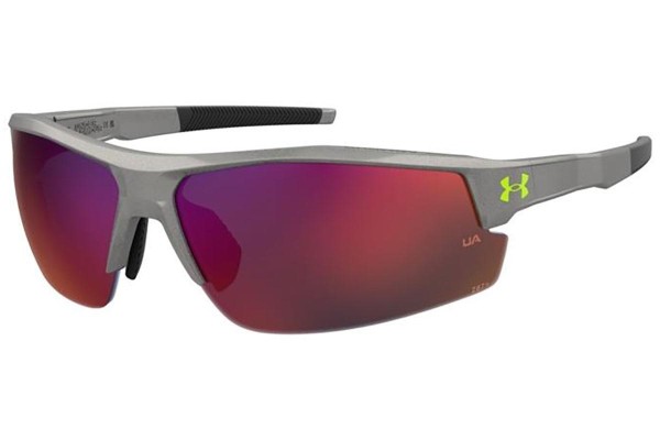 Okulary przeciwsłoneczne Under Armour UASKILLZ/G 4WC/B3 Prostokątne Szare