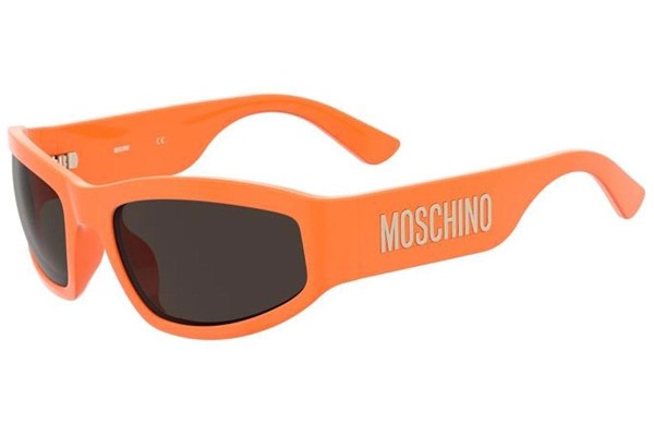 Okulary przeciwsłoneczne Moschino MOS164/S L7Q/70 Kocie oczy Pomarańczowe