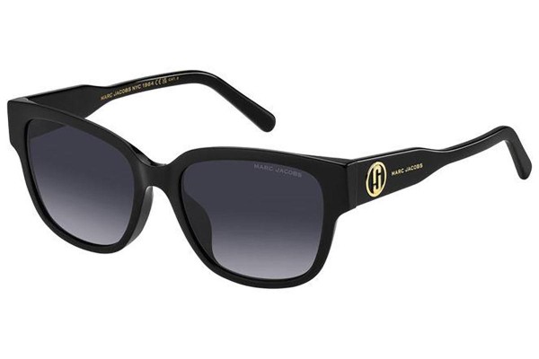 Okulary przeciwsłoneczne Marc Jacobs MARC734/F/S 807/9O Prostokątne Czarne