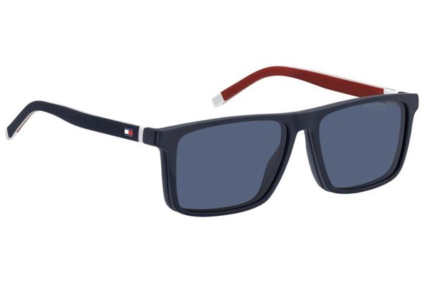 Okulary korekcyjne Tommy Hilfiger TH2086/CS FLL/C3 Prostokątne Niebieskie