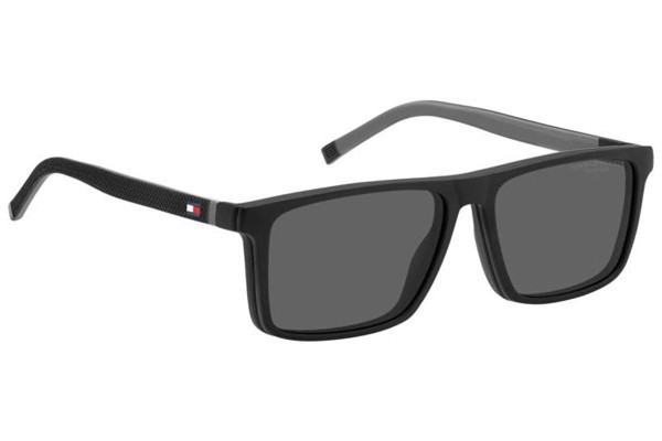 Okulary korekcyjne Tommy Hilfiger TH2086/CS O6W/M9 Polarized Prostokątne Czarne