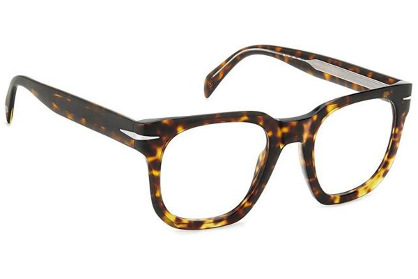 Okulary korekcyjne David Beckham DB7123 086 Prostokątne Havana