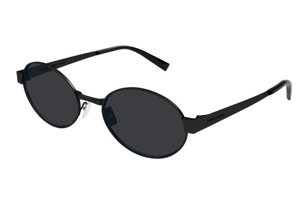 Okulary przeciwsłoneczne Saint Laurent SL692 001 Okrągłe Czarne