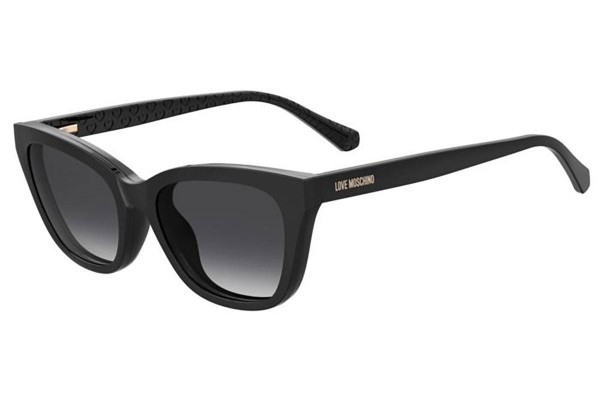 Okulary korekcyjne Love Moschino MOL071/CS 807/9O Prostokątne Czarne