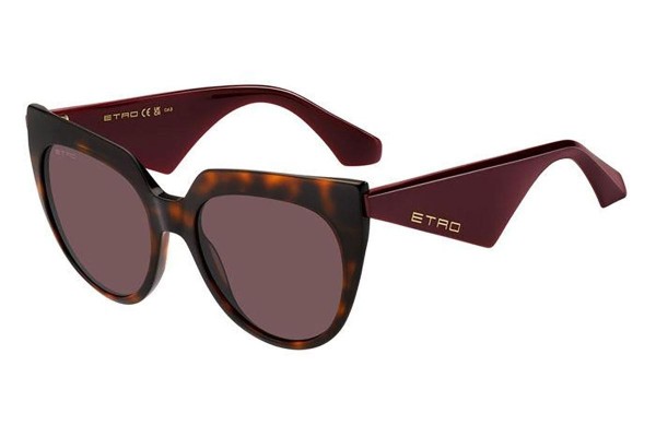 Okulary przeciwsłoneczne Etro ETRO0003/S 086/U1 Kocie oczy Havana