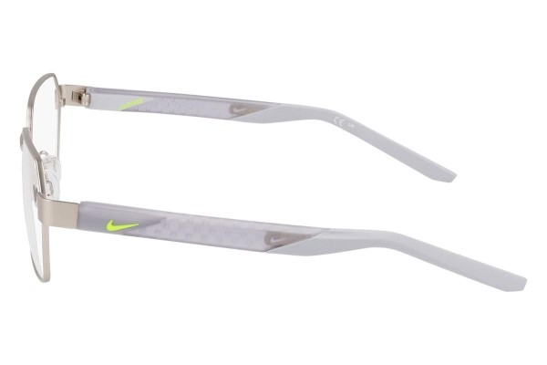 Okulary korekcyjne Nike 8155 045 Prostokątne Srebrne