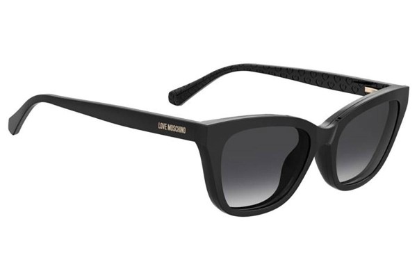 Okulary korekcyjne Love Moschino MOL071/CS 807/9O Prostokątne Czarne