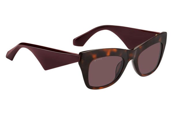 Okulary przeciwsłoneczne Etro ETRO0004/G/S 086/U1 Browline Havana