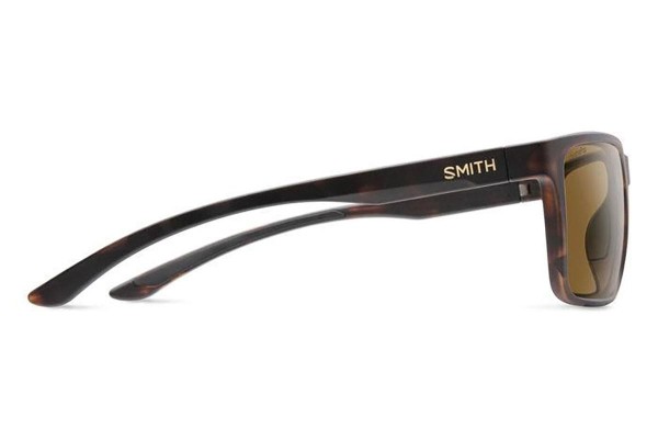 Okulary przeciwsłoneczne Smith RIPTIDE/S N9P/L5 Polarized Prostokątne Havana