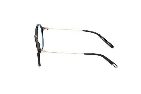 Okulary korekcyjne Tom Ford FT5952-B 001 Prostokątne Czarne