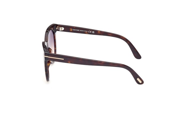 Okulary przeciwsłoneczne Tom Ford FT1109 52B Okrągłe Havana