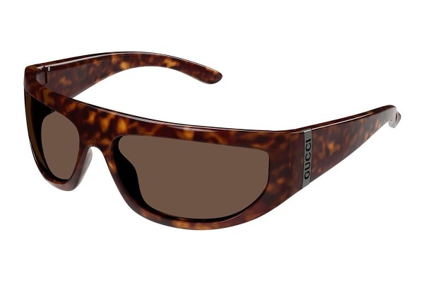 Okulary przeciwsłoneczne Gucci GG1574S 002 Prostokątne Havana