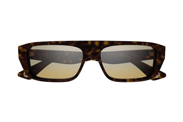 Okulary przeciwsłoneczne Gucci GG1617S 002 Kwadratowe Havana