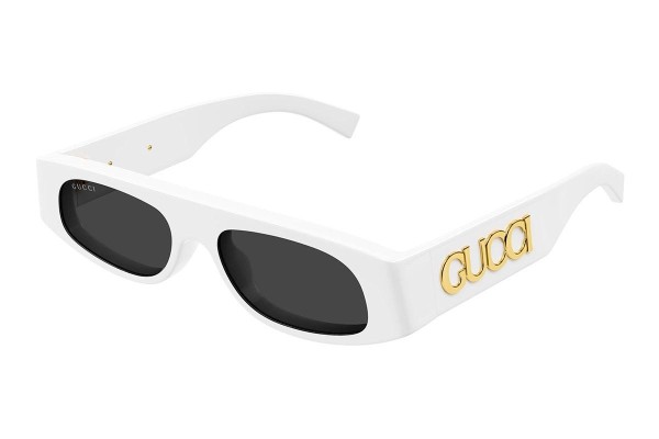 Okulary przeciwsłoneczne Gucci GG1771S 002 Prostokątne Białe