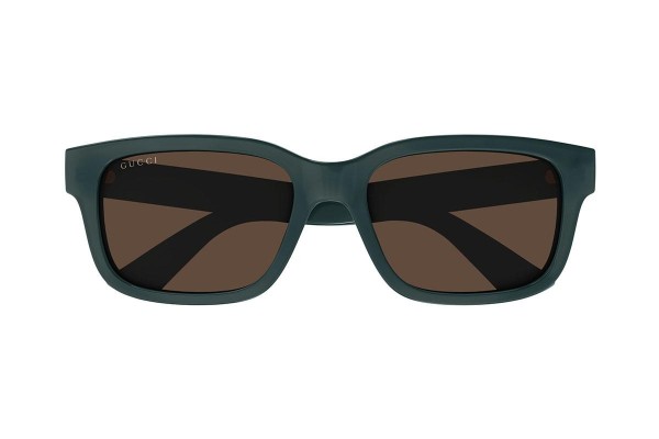 Okulary przeciwsłoneczne Gucci GG1583S 003 Kwadratowe Zielone