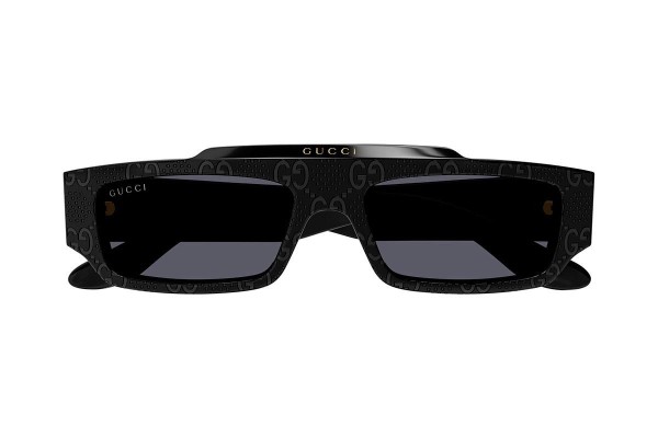 Okulary przeciwsłoneczne Gucci GG1592S 001 Kwadratowe Czarne