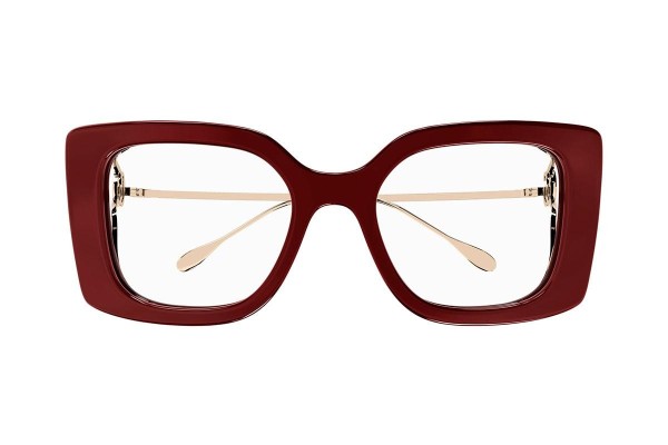 Okulary korekcyjne Gucci GG1567O 003 Prostokątne Czerwone