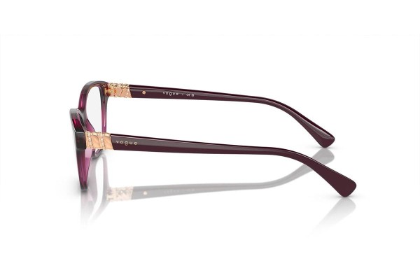 Okulary korekcyjne Vogue Eyewear VO5516B 2989 Nieregularny Fioletowe