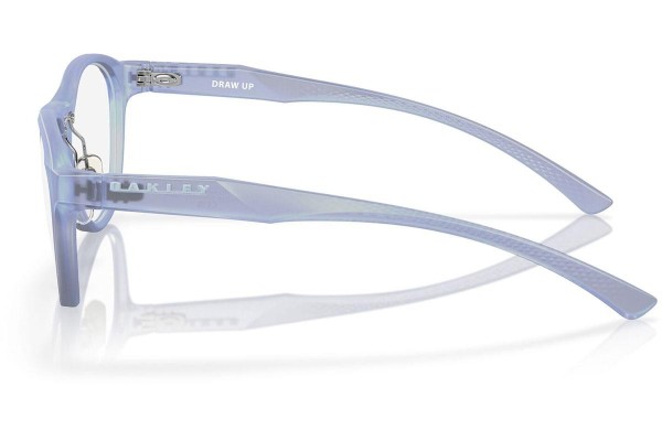 Okulary korekcyjne Oakley Draw Up OX8057 805706 Okrągłe Niebieskie