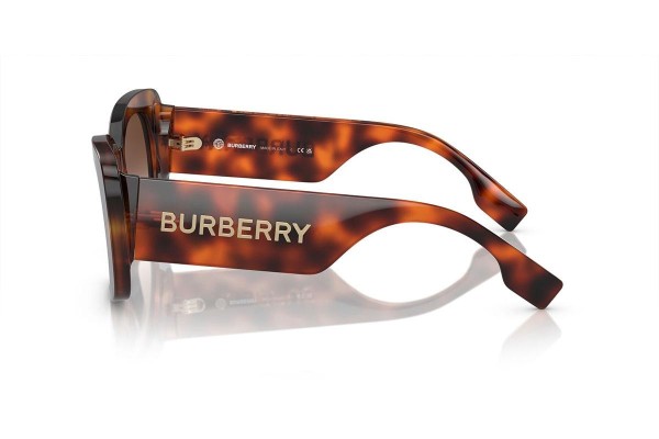 Okulary przeciwsłoneczne Burberry BE4410 331613 Kwadratowe Havana