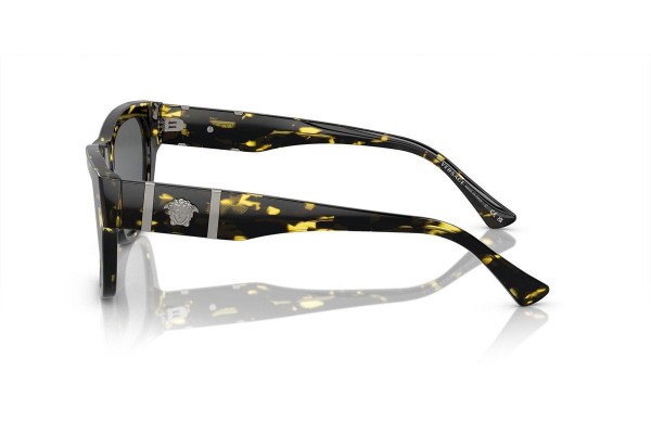 Okulary przeciwsłoneczne Versace VE4457 542887 Kwadratowe Havana