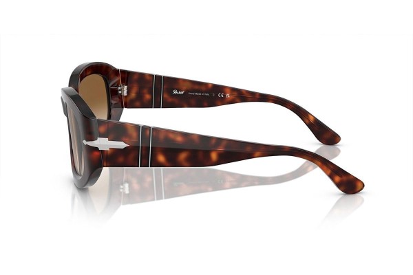 Okulary przeciwsłoneczne Persol PO3335S 24/51 Nieregularny Havana