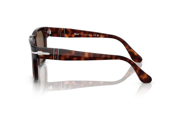 Okulary przeciwsłoneczne Persol PO3333S 24/57 Polarized Kwadratowe Havana