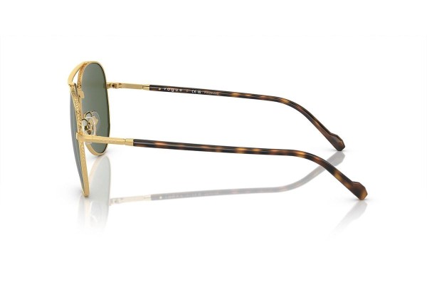 Okulary przeciwsłoneczne Vogue Eyewear VO4290S 280/9A Polarized Pilotki (Aviator) Złote