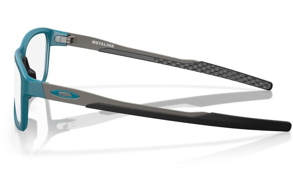 Okulary korekcyjne Oakley Metalink OX8153 815312 Prostokątne Zielone