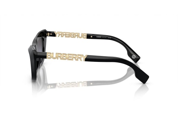 Okulary przeciwsłoneczne Burberry BE4409 30018G Kocie oczy Czarne