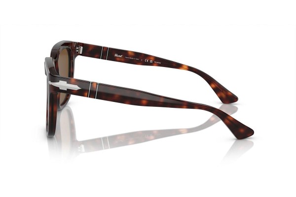 Okulary przeciwsłoneczne Persol PO3323S 24/57 Polarized Kwadratowe Havana