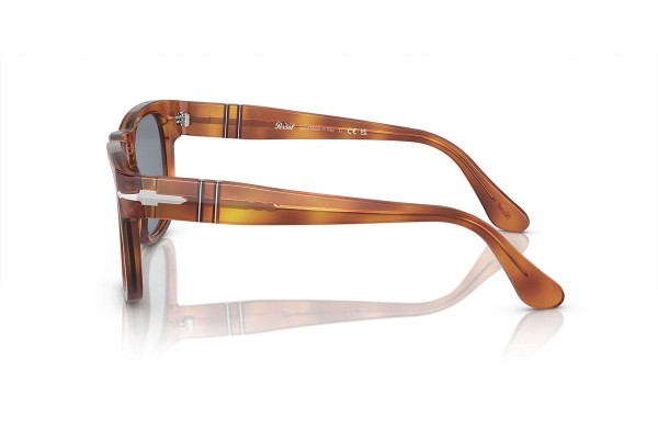 Okulary przeciwsłoneczne Persol PO3333S 96/56 Kwadratowe Brązowe