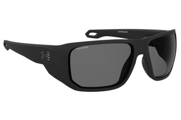 Okulary przeciwsłoneczne Under Armour UAATTACKMD 003/6C Prostokątne Czarne