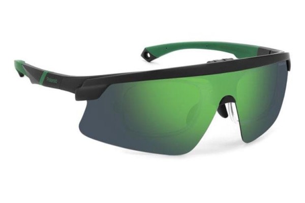 Okulary przeciwsłoneczne Polaroid PLD7056/CI/S 3OL/5Z Polarized Prostokątne Czarne