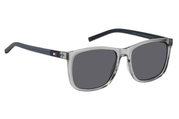 Okulary przeciwsłoneczne Tommy Hilfiger TH2120/S KB7/IR Prostokątne Szare