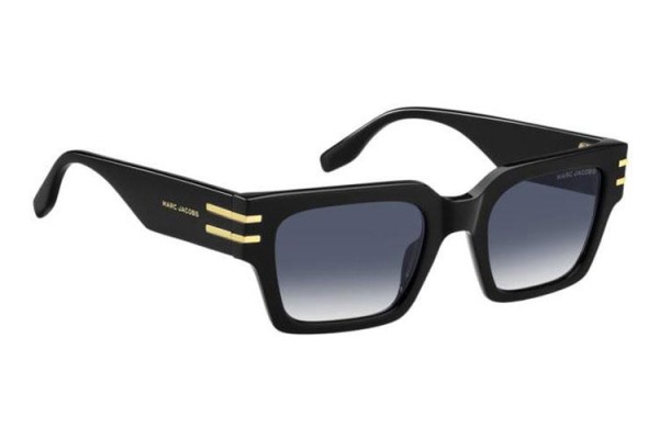 Okulary przeciwsłoneczne Marc Jacobs MARC787/S 2M2/08 Prostokątne Czarne