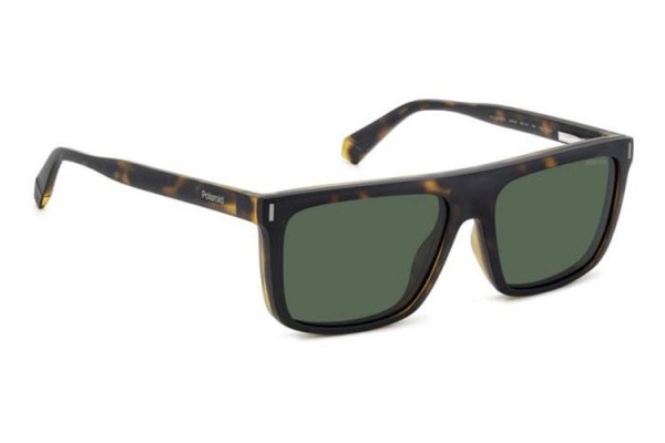 Okulary korekcyjne Polaroid PLD6230/CS N9P/UC Polarized Flat Top Havana