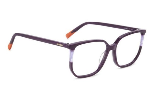 Okulary korekcyjne Missoni MIS0202 B3V Prostokątne Fioletowe