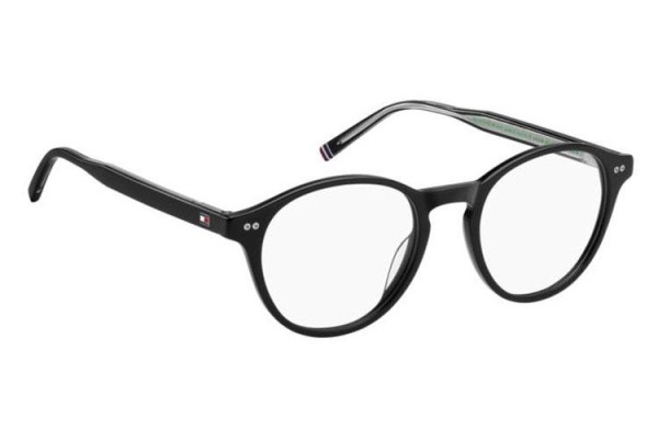 Okulary korekcyjne Tommy Hilfiger TH2129 807 Okrągłe Czarne